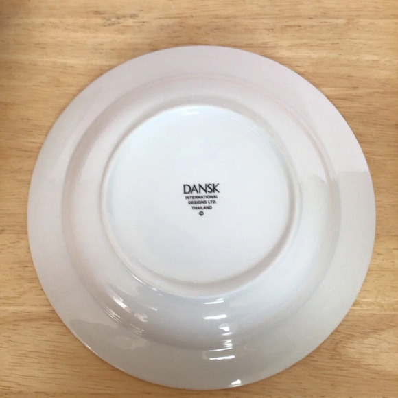 Dansk International Designs Inc. White Rimmed Soup Bowls - Set of 2 - Picture 2 of 5
